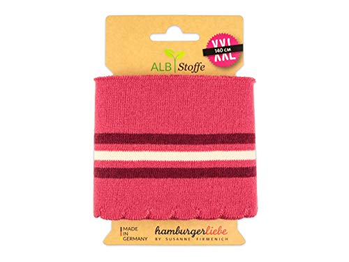 Albstoffe Cuff Me Wave Weekender Bündchen Azalea-Prugna-meringa im Sale