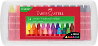 Thumbnail for FABER-CASTELL 120034 - Wachsmalkreiden Jumbo 24er Box, inklusive Neon-Farben und Hautfarbe im Sale