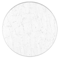 Thumbnail for Werzalit / hochwertige Tischplatte/Marmor Bianco/runde Form 70 cm/Bistrotisch/Bistrotische/Gartentisch/Gastronomie im Sale