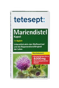 Thumbnail for tetesept Mariendistel Kapseln,24St