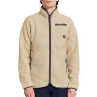 Thumbnail for Didriksons Phoenix Fullzip Beige - Breathable warm men's fleece jacket, on sale