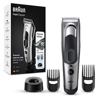 Thumbnail for Braun Men's Hair Clipper, Ultimate Hair Cutting with Braun, 17 Length Settings, Gift for Men, HC5090, Silver on Sale