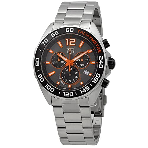 TAG Heuer orologio Formula 1 43mm grigio cronografo quarzo acciaio CAZ101AH.BA0842 im Sale