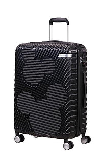 Thumbnail for American Tourister Mickey Clouds, Spinner M, Expandable Suitcase, 66 cm, 63/70 L, Black (Mickey True Black) on Sale