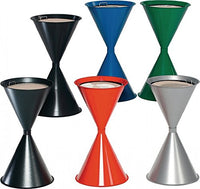 Thumbnail for VAR standing ashtray with sieve, green coated