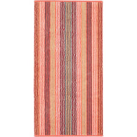 Thumbnail for Cawö Home Handtücher Unique Streifen 944 Koralle - 22 Handtuch 50x100 cm im Sale
