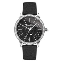 Thumbnail for THOMAS SABO Unisex Erwachsene Mondphase Quarz Uhr mit Stoff Armband WA0327-209-203-33 mm im Sale