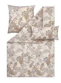Thumbnail for ESTELLA Charlotte Satin de Luxe bed linen (100% cotton) (1 x 40x80 + 1 x 80x80 + 1 x 135x200 cm, cream 215)