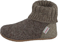 Thumbnail for Giesswein Unisex Children's Wildpoldsried Kids High Slippers, Taupe 262, 43 EU on Sale