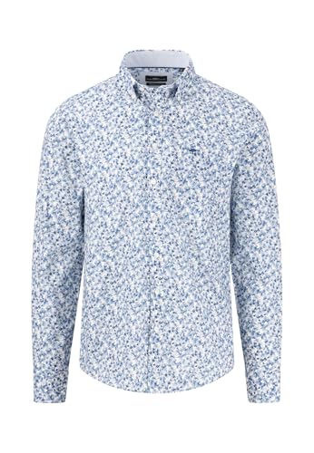 FYNCH-HATTON Hemd mit Button-Down-Kragen und floralem Print Navy/ im Sale