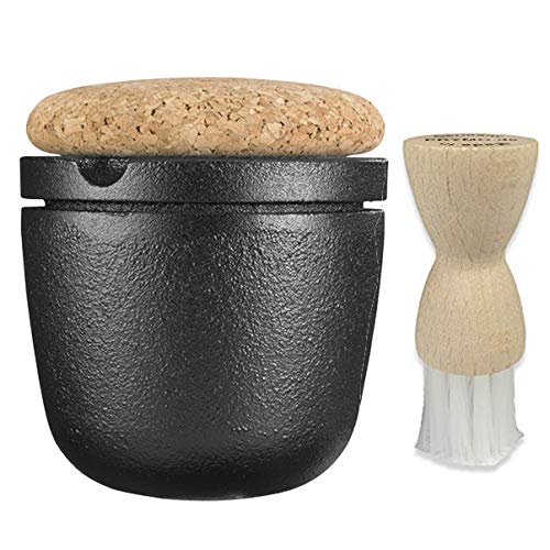 SKEPPSHULT Swing Pfeffermühle und Kräutermühle aus Gusseisen inkl. Bähr Tigerpfeffer, Korkdeckel im Sale