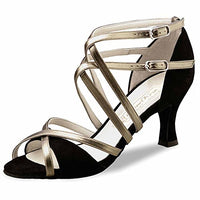 Thumbnail for Werner Kern - Women's Dance Shoes Eva 6.5, 37 1/3 EU, Black/Antique on Sale