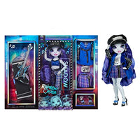 Thumbnail for Rainbow High Shadow High Rainbow Vision Neon Shadow - UMA Van HOOSE - Neonblaue Modepuppe, Mix & Match Designer Outfits und Rock Band Accessoire Spielset - Für Kinder und Sammler ab 6 Jahren im Sale