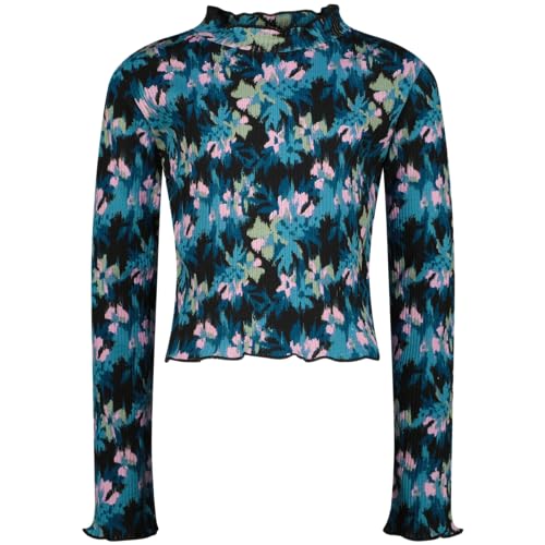 Vingino Girl's Jelke Top, Deep Black, 14 Jahre im Sale