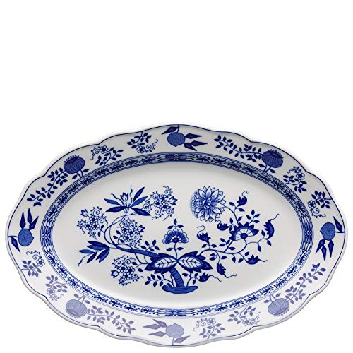 Hutschenreuther Blue Onion Pattern Platter 35 cm oval on sale