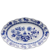 Thumbnail for Hutschenreuther Blue Onion Pattern Platter 35 cm oval on sale