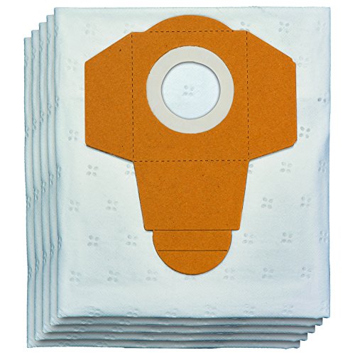 Original Einhell fleece bag 25 (suitable for Einhell wet/dry vacuum cleaners with 15, 20 and 25 liter containers, high filter performance, 25 volume, 5 pieces included) on sale
