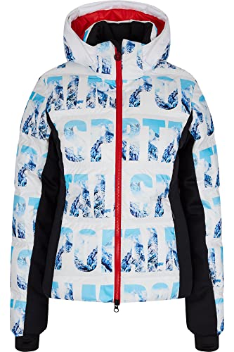 Sportalm W Down Jacket 3 Weiß - Daunen Lässige wetterfeste Damen Daunen Skijacke, im Sale