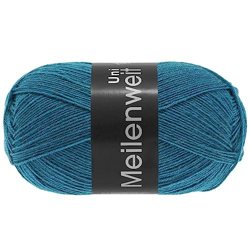 Lana Grossa Meilenweit 100 1371 Petrol 100g on sale