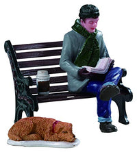 Thumbnail for Lemax 92777 - Relaxing Day 2er Set - Neu 2019 - Entspannter Tag - Mann liest Zeitung - General Product - Zubehör Weihnachtsdorf