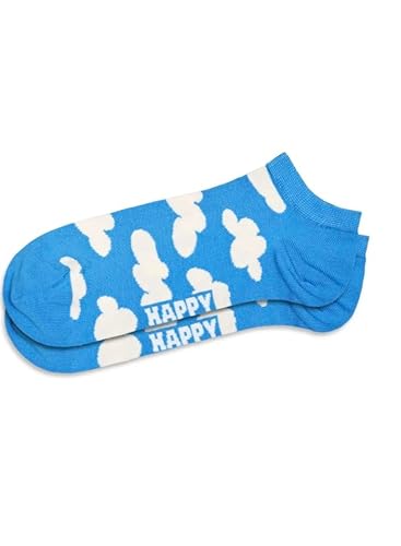 Happy Socks 1er Pack niedrige Socken, gestreifte bunte Baumwolle Sommersocken, lustig Geschenkbox für Damen und Herren (P000399, DE/NL/SE/PL, Numerisch, 36, 40, Regular, Regular) im Sale
