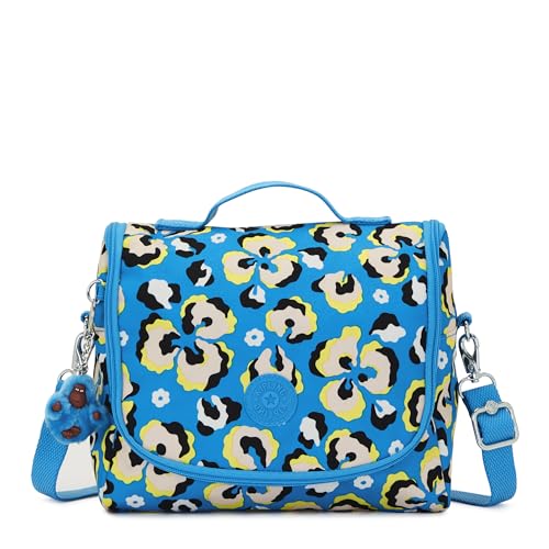Kipling New KICHIROU Bag/Suitcase, 23x12.5x20.5, Leopard Floral (BLUE)