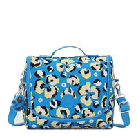 Thumbnail for Kipling New KICHIROU Bag/Suitcase, 23x12.5x20.5, Leopard Floral (BLUE)
