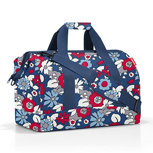 reisenthel allrounder Vielfältige Doktortasche zum Reisen, für die Arbeit oder Freizeit Mit funktional-stylischem Design, Couleur:florist indigo im Sale