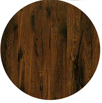 Thumbnail for Werzalit / high-quality table top/antique oak/round shape 80 cm/bistro table/bistro tables/garden table/catering on sale