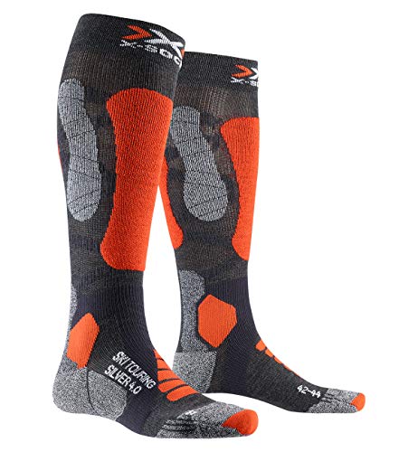 X-Socks X-Bionic X-Bionic Ski Touring Silver 4.0 Socken, G053 Anthracite Melange/Orange Fluo, 35-38 X-Bionic X-Bionic Ski Touring Silver 4.0 Socken, G053 Anthracite Melange/Orange Fluo, 35-38 im Sale