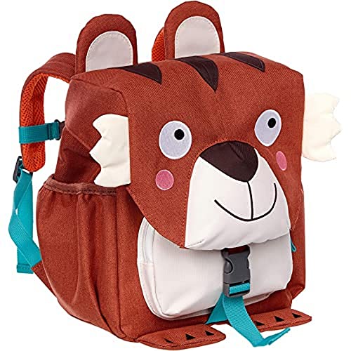 SIGIKID 25078 Rucksack Tiger School Mädchen und Jungen Kinderrucksack empfohlen ab 3 Jahren rot, 28x24x18 cm im Sale