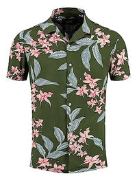 Thumbnail for KEY LARGO Herren MSH Trinidad Shortsleeve Hemden, Dark Blue (1201), EU im Sale