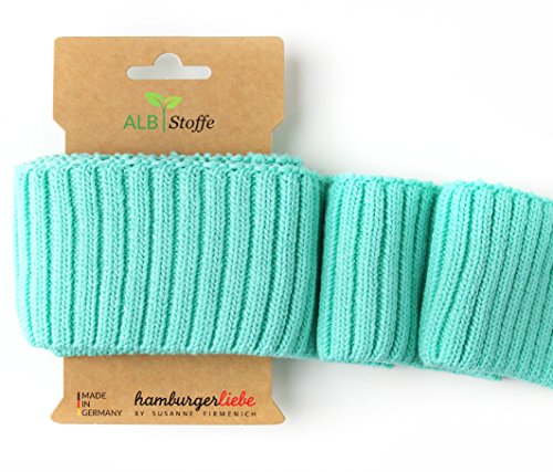 Albstoffe Cuff Me Cozy Bündchen (Col. A70 - Mint) im Sale