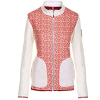 Thumbnail for Almgwand W Fischbachkopf Rot - Sommerliche elastische Damen Strickfleece Jacke, im Sale