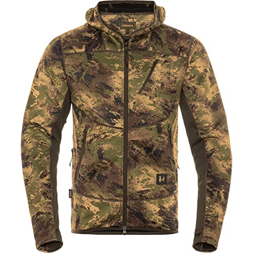 Härkila | Deer Stalker camo Fleece Hoodie | Professionelle Jagd Kleidung & Jagd Zubehör für Herren & Damen | Skandinavische Qualität Made to Last | AXIS MSPForest, im Sale