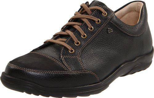 Finn Comfort Herren Alamo Derby, Schwarz Schwarz im Sale