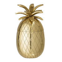 Thumbnail for Bloomingville Eisbehälter Ananas, goldfarben, Aluminium im Sale