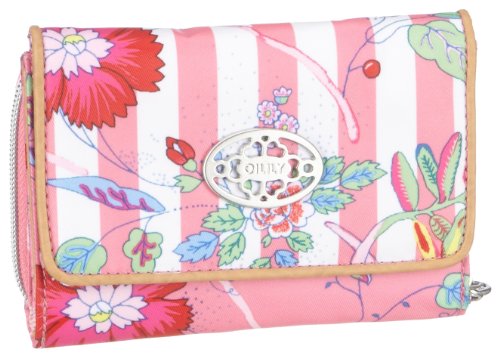 Oilily Wallet OCB1125-2904, women's wallets, pink (pink / white), 14 x 2.5 x 10 cm (W x H x D) on sale