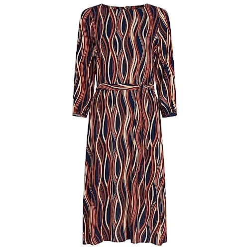 King Louie Damen Kleid Betty Dress Merrill (as3, Numeric, Numeric_38, Regular, Regular, 413 Blue) im Sale