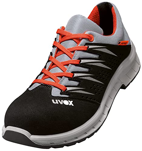 Uvex 2 Trend - Sicherheitsschuhe S1 SRC ESD - Grau-Orange/Schwarz - im Sale