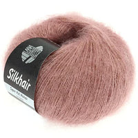 Thumbnail for LANA GROSSA Silkhair | Fine lace yarn made from superkid mohair with silk | Hand-knitting yarn made from 70% mohair (superkid) & 30% silk | 25g wool for knitting & crocheting | 210m yarn on sale