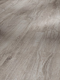 Thumbnail for Parador Laminat Basic 200 Eiche Lichtgrau Landhausdiele Seidenmatte Struktur Fuge 2.742m² hochwertige Holzoptik hell grau. 7 mm. einfache Verlegung im Sale