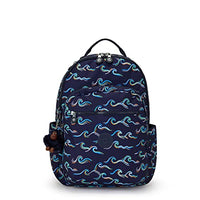 Thumbnail for Kipling Seoul, large backpack with laptop protection 15 44cm 27L Fun Ocean PRT, Fun Ocean PRT, one size, Seoul on sale