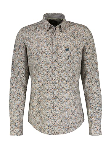 LERROS Herren Hemd Langarm Pumpkin orange im Sale