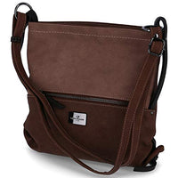 Thumbnail for TOM TAILOR Elin Damen Umhängetasche Crossbody Bag Mittelgroß Braun im Sale