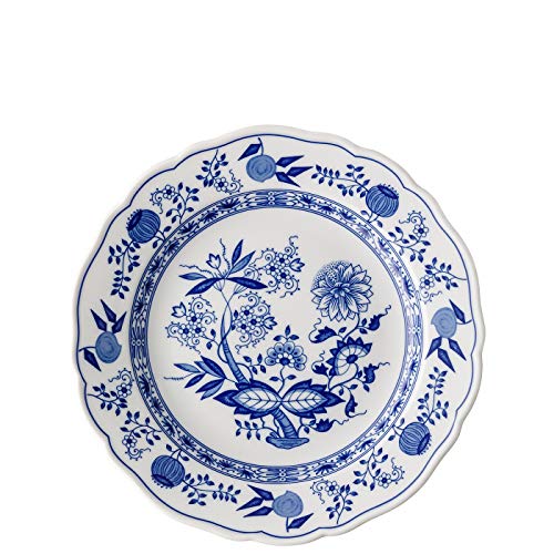 Hutschenreuther Blau Zwiebelmuster Speiseteller 25 cm Fahne im Sale