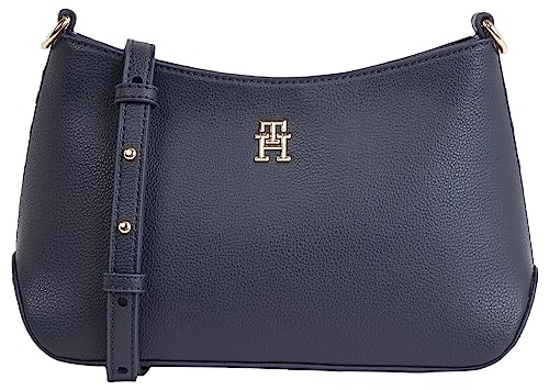 Tommy Hilfiger Damen Umhängetasche Staple Crossover Mittelgroß, Blau (Space Blue), Onesize im Sale