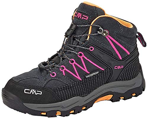 CMP Unisex Kids Rigel Mid Shoe Wp Trekking-Schuhe, Graffite Marine, EU im Sale