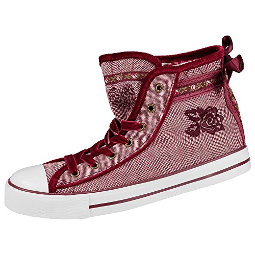 Krüger Sneaker 4156-8 blau (37, Rot)