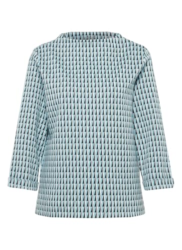 Rabe T-Shirt Gemustert in Türkis für Damen im Sale